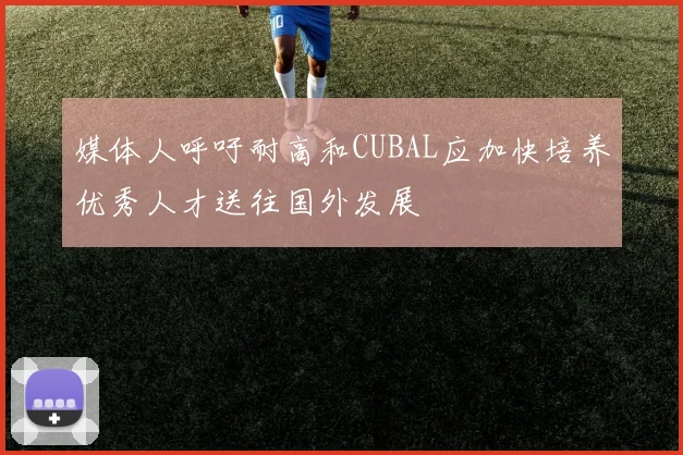 媒体人呼吁耐高和CUBAL应加快培养优秀人才送往国外发展